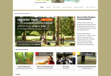 The home page is a gateway to all of PKC's offerings